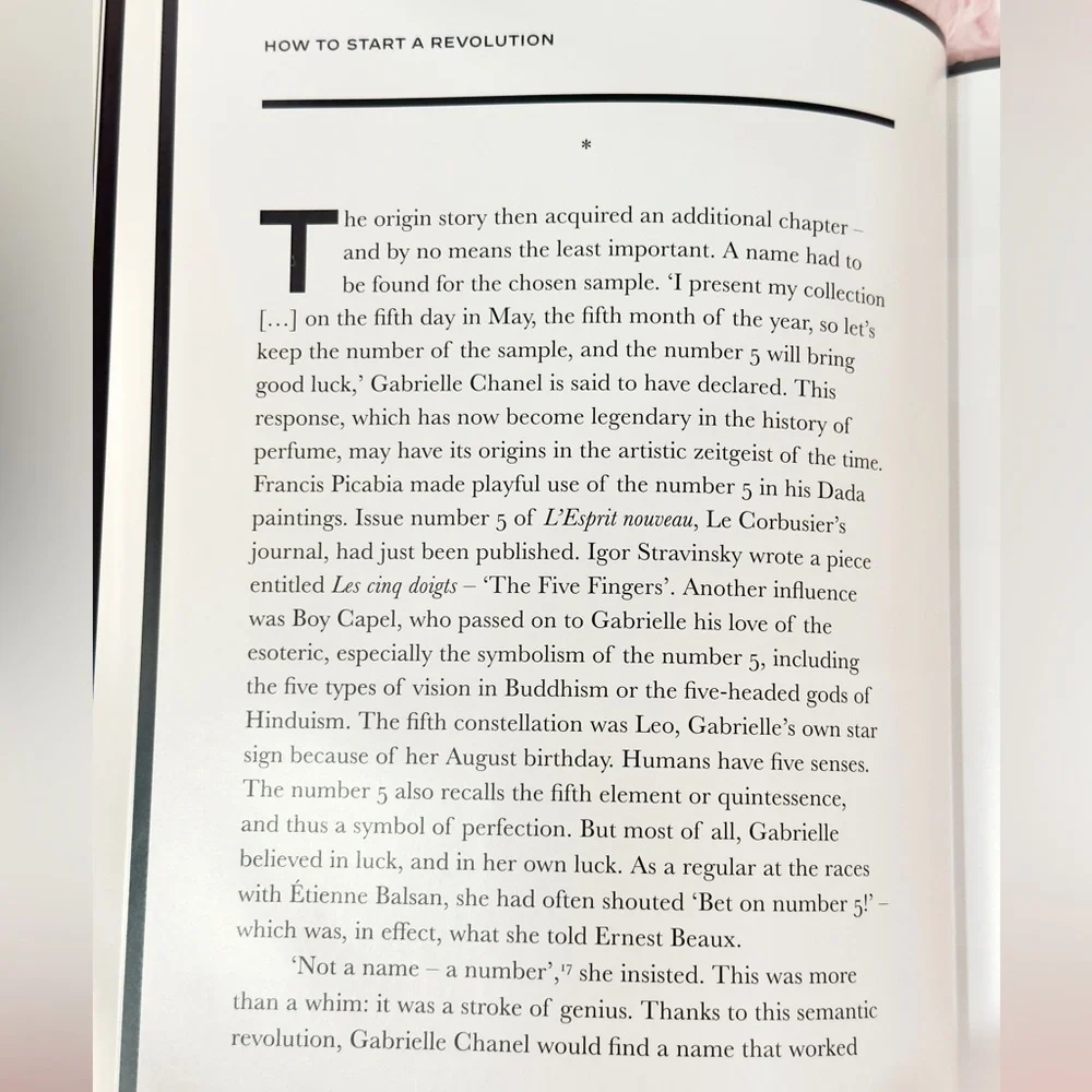 Chanel N5 Coffee Table Book- Anatomy Of A Myth